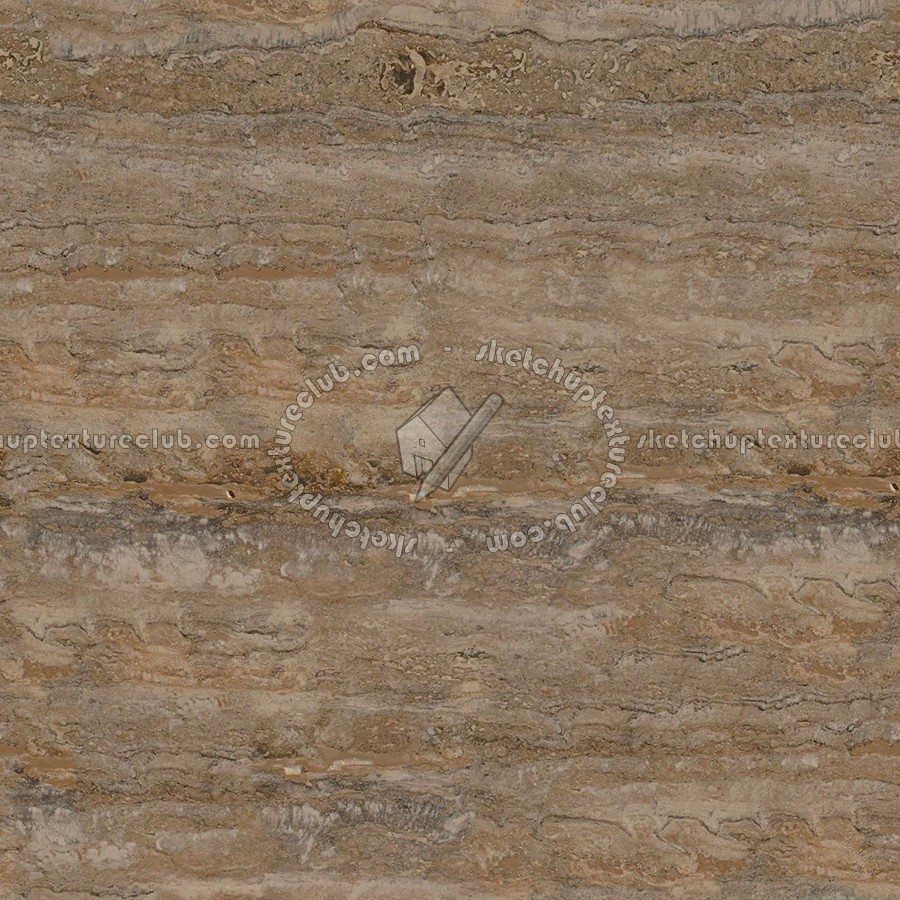 Textures - ARCHITECTURE - MARBLE SLABS - Travertine - Striated travertine slab texture seamless 02558 (seamless)