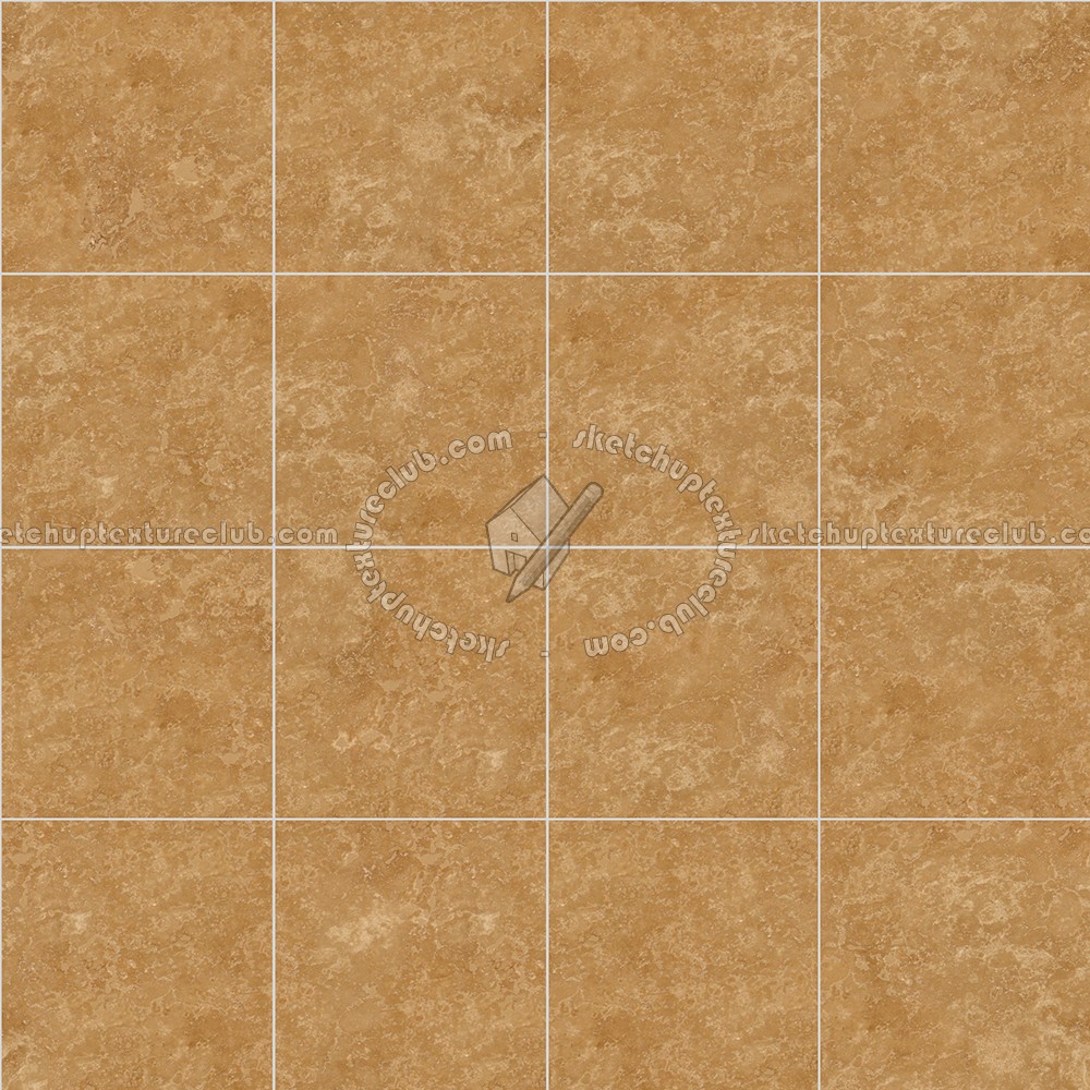 Textures - ARCHITECTURE - TILES INTERIOR - Marble tiles - Travertine - Walnut travertine floor tile texture seamless 14744 (seamless)