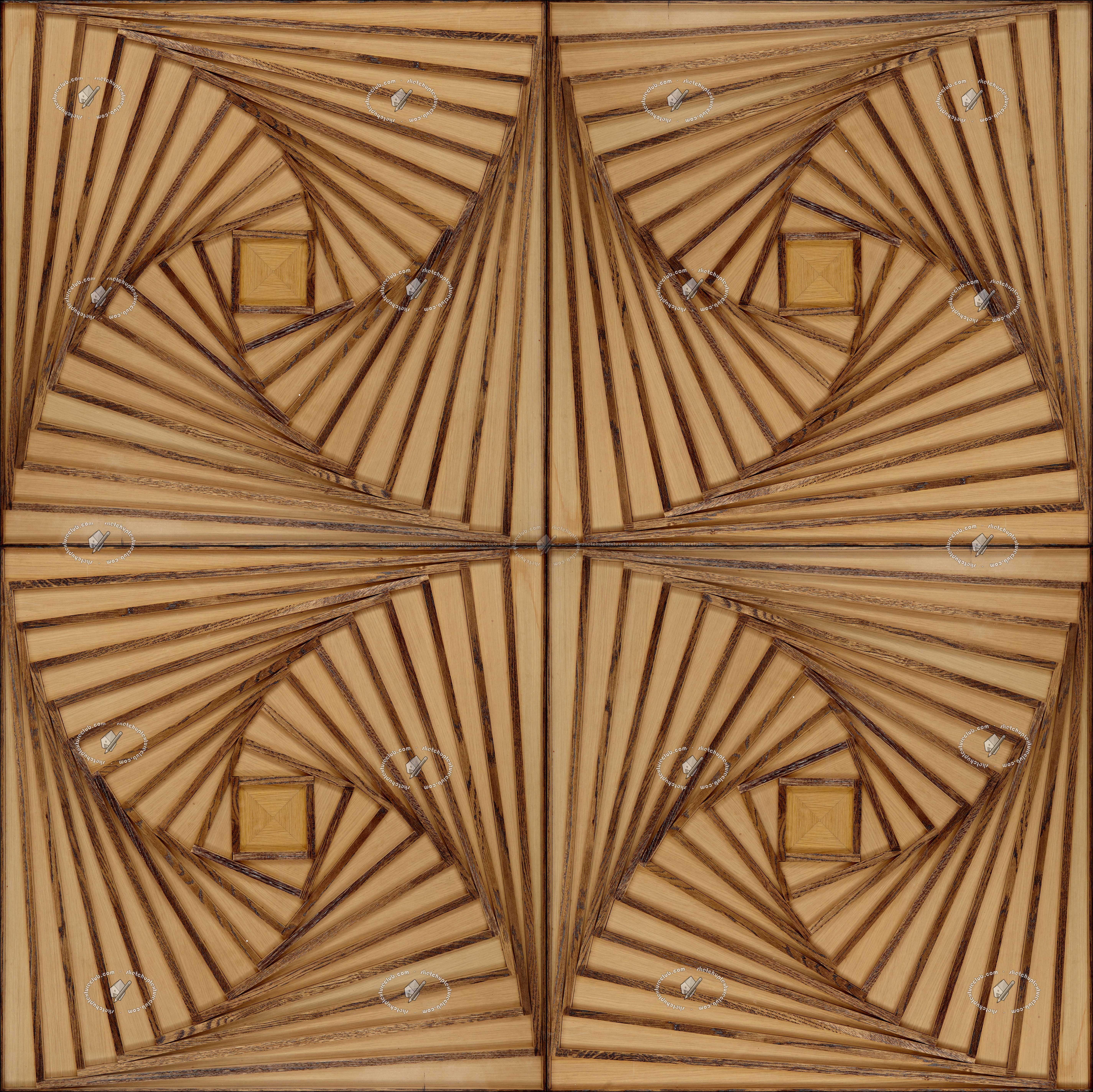 Wooden 3d Panel Hand Fan Effect Texture Seamless 20877