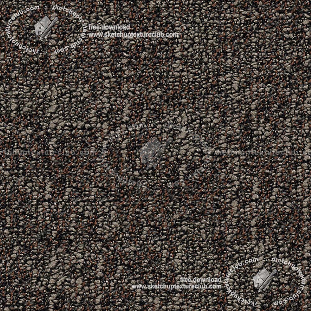 Textures - MATERIALS - CARPETING - Brown tones - Boucle brown carpeting texture seamless 19760 (seamless)