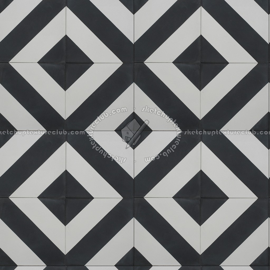 Textures   -   ARCHITECTURE   -   TILES INTERIOR   -   Cement - Encaustic   -   Cement  - Cement concrete tile texture seamless 16824 (seamless)