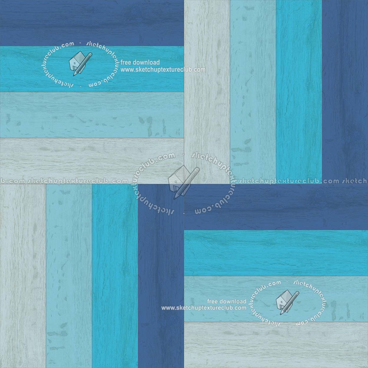 Textures   -   ARCHITECTURE   -   WOOD FLOORS   -   Parquet colored  - Mixed color wood floor seamless 19608 (seamless)