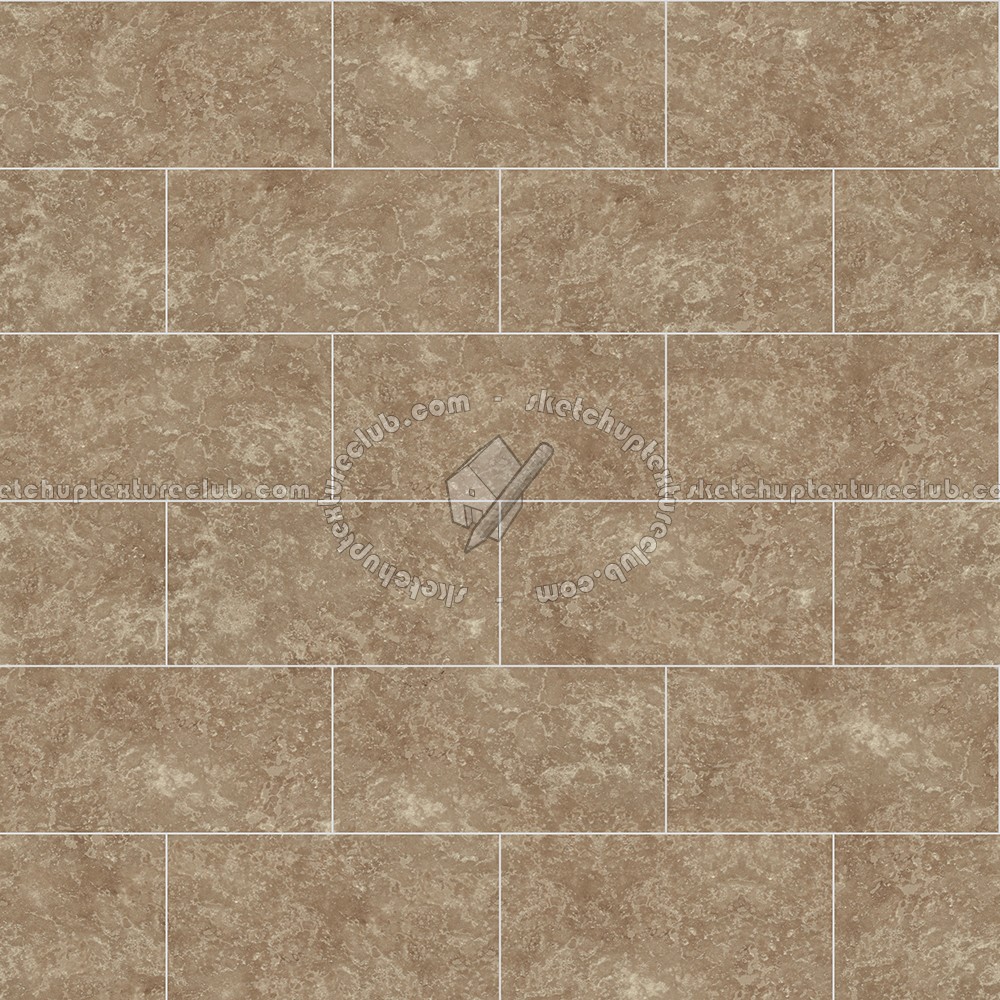 Textures - ARCHITECTURE - TILES INTERIOR - Marble tiles - Travertine - Walnut travertine floor tile texture seamless 14745 (seamless)