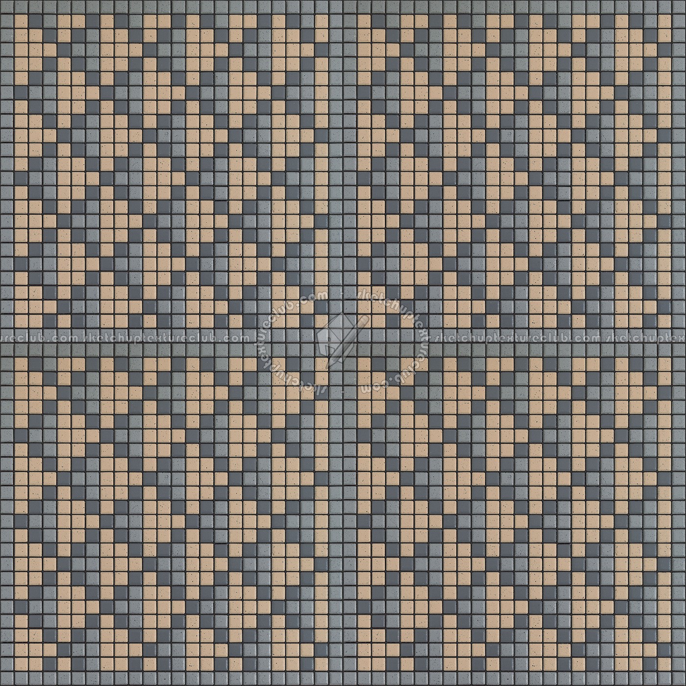 Textures   -   ARCHITECTURE   -   TILES INTERIOR   -   Mosaico   -   Classic format   -   Patterned  - Mosaico patterned tiles texture seamless 15112 (seamless)