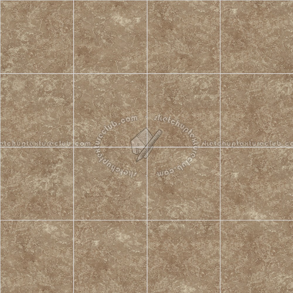 Textures   -   ARCHITECTURE   -   TILES INTERIOR   -   Marble tiles   -   Travertine  - Walnut travertine floor tile texture seamless 14746 (seamless)