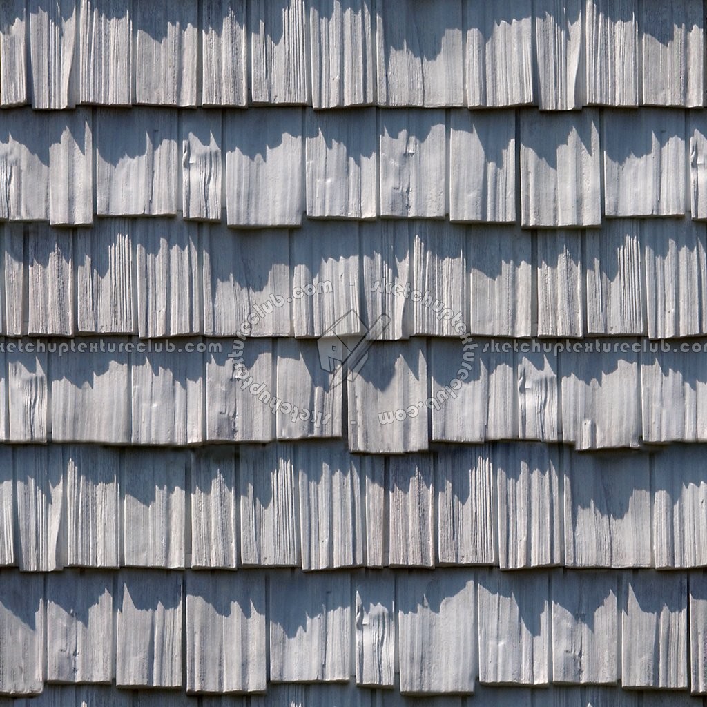Textures   -   ARCHITECTURE   -   ROOFINGS   -   Shingles wood  - Wood shingle roof texture seamless 03866 (seamless)