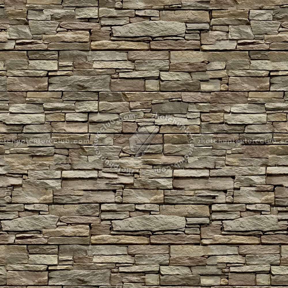 Interior Stone Wall Texture Seamless - Image to u