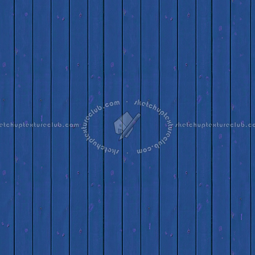 Textures - ARCHITECTURE - WOOD PLANKS - Wood fence - Blue painted wood fence texture seamless 09469 (seamless)