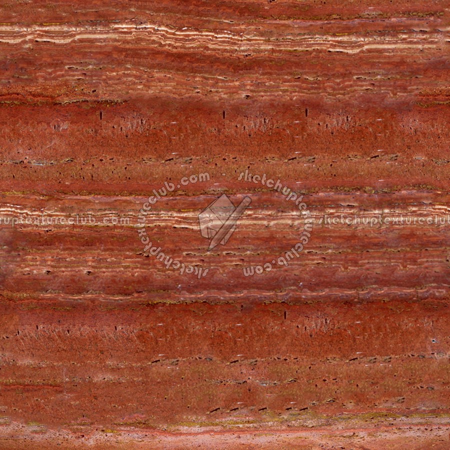 Textures   -   ARCHITECTURE   -   MARBLE SLABS   -   Travertine  - Red travertine slab texture seamless 02564 (seamless)