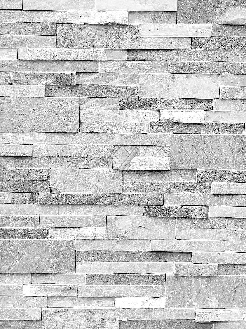 Textures   -   ARCHITECTURE   -   STONES WALLS   -   Claddings stone   -   Stacked slabs  - Stacked slabs walls stone texture seamless 08224 - Bump