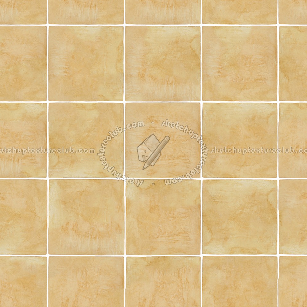 Textures   -   ARCHITECTURE   -   TILES INTERIOR   -   Terracotta tiles  - Light yellow terracotta tile texture seamless 16113 (seamless)