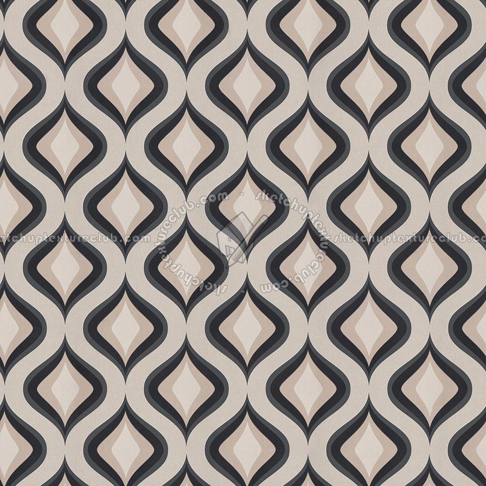 Textures   -   MATERIALS   -   WALLPAPER   -   Geometric patterns  - Vintage geometric wallpaper texture seamless 11161 (seamless)