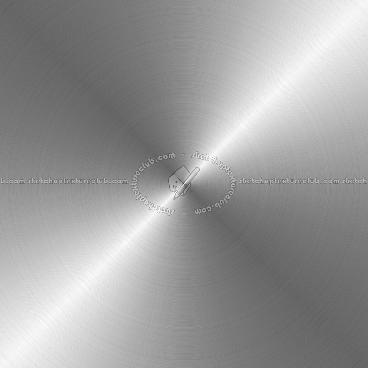 Textures   -   MATERIALS   -   METALS   -   Brushed metals  - Circular brushed aluminium metal texture 09896