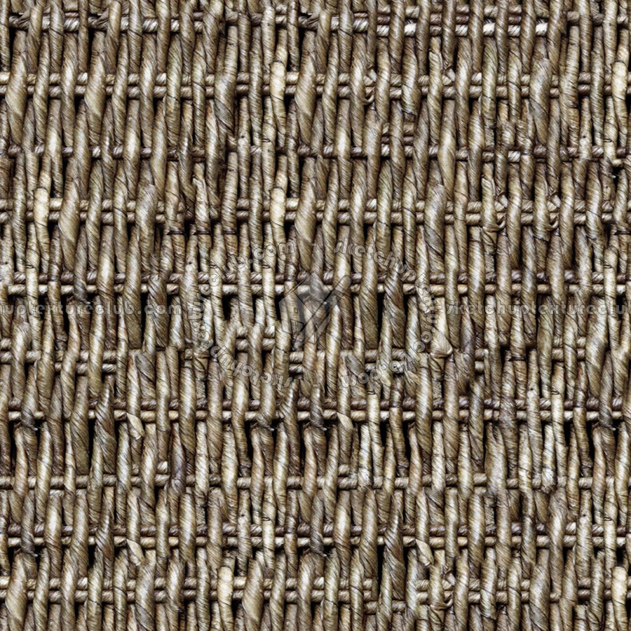 Textures   -   NATURE ELEMENTS   -   RATTAN & WICKER  - Wicker woven basket texture seamless 12563 (seamless)