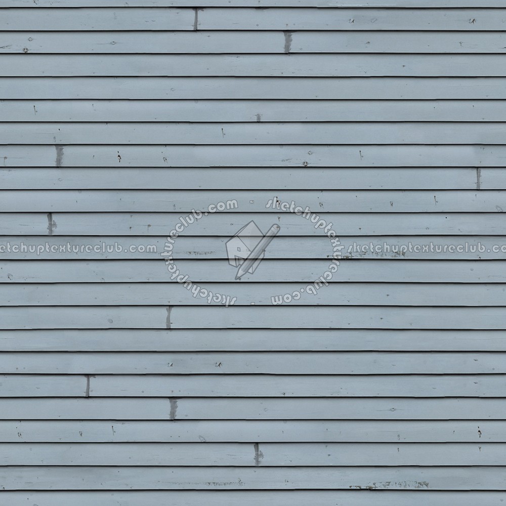 Textures - ARCHITECTURE - WOOD PLANKS - Siding wood - Light blue siding wood texture seamless 08911 (seamless)