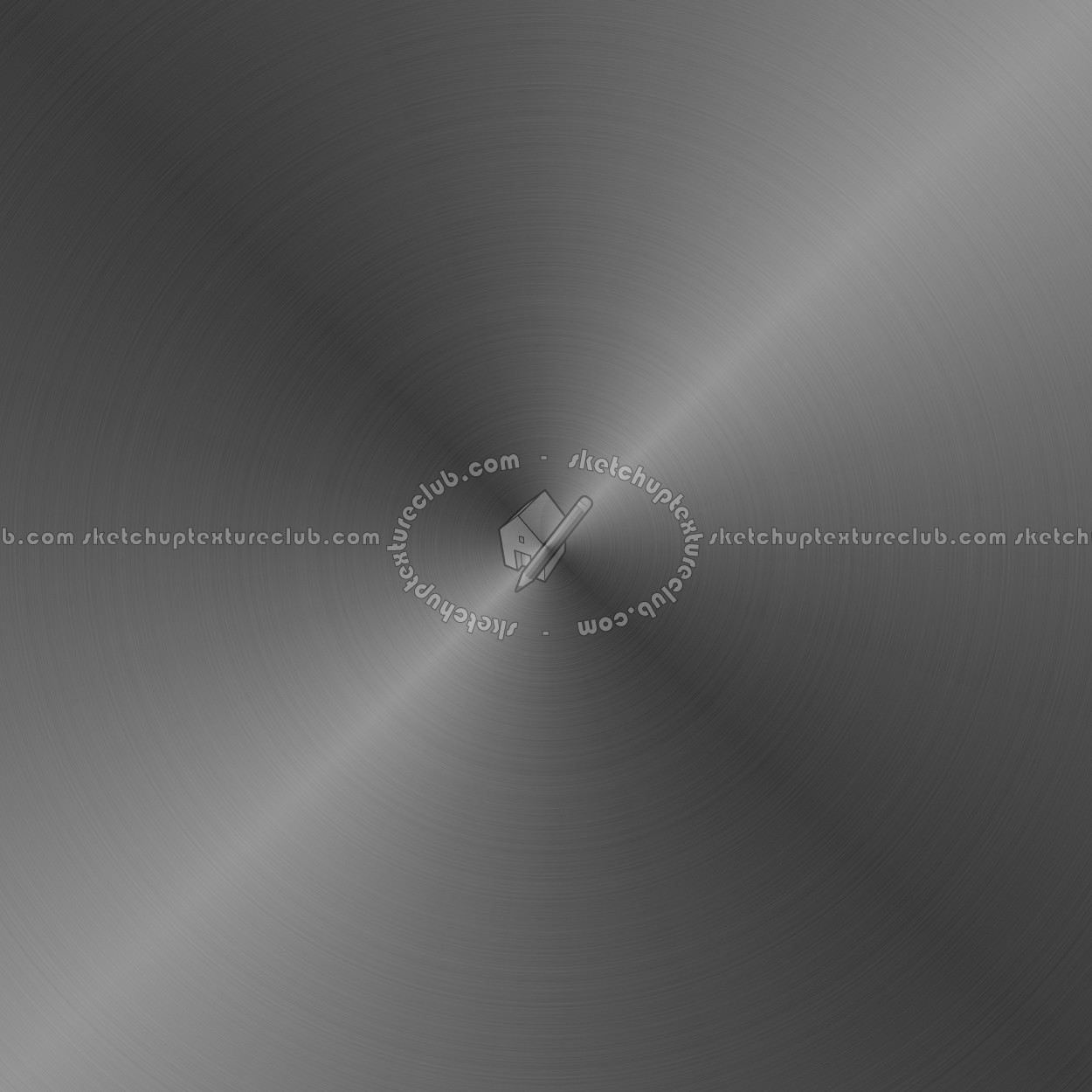 Textures - MATERIALS - METALS - Brushed metals - Circular brushed stainless metal texture 09898