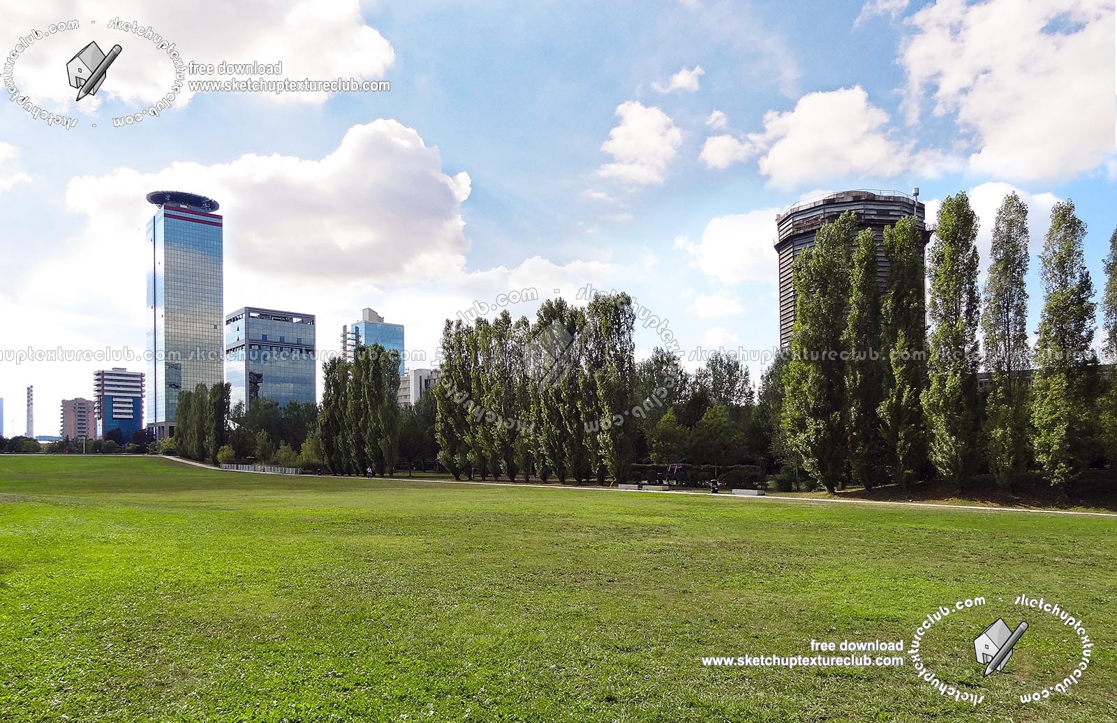 Textures - BACKGROUNDS & LANDSCAPES - CITY & TOWNS - Italy urban area landscape background 19037