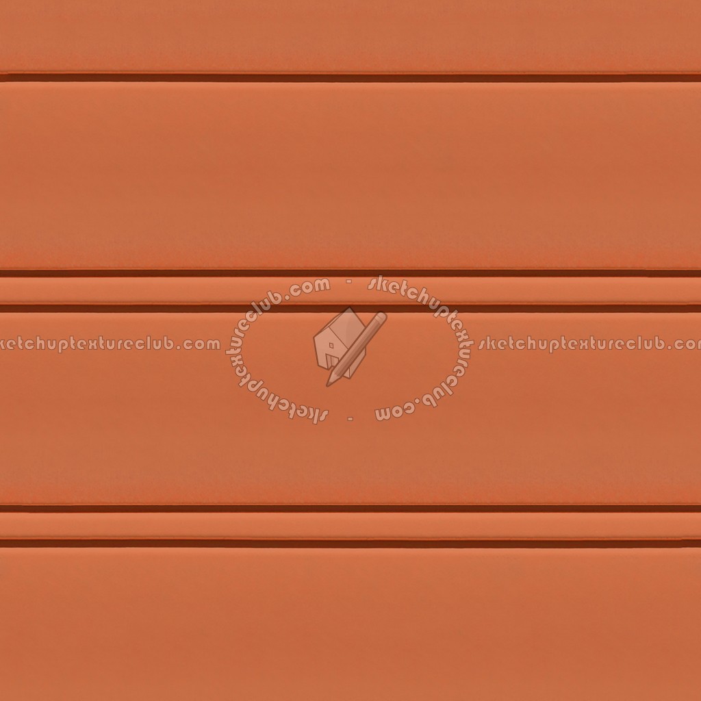 Textures   -   MATERIALS   -   METALS   -   Corrugated  - Orange painted corrugated metal texture seamless 10012 (seamless)