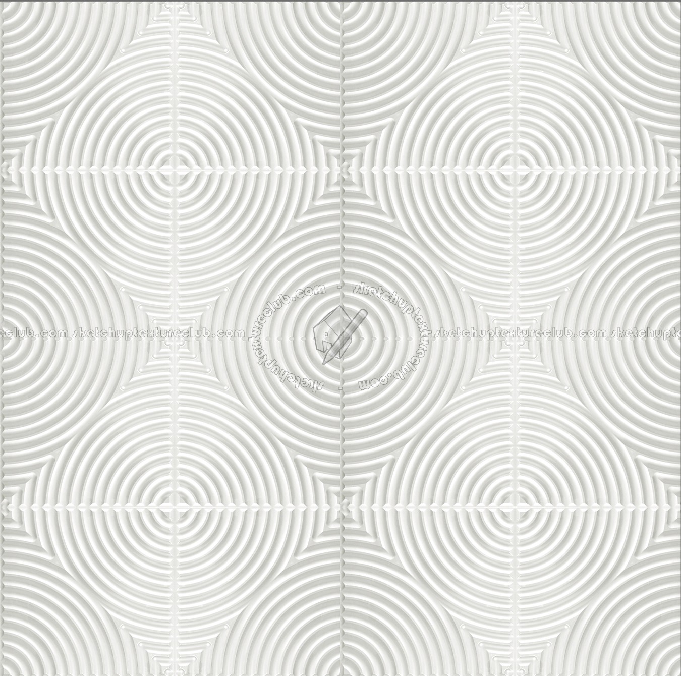 Textures - ARCHITECTURE - DECORATIVE PANELS - 3D Wall panels - White panels - White interior 3D wall panel texture seamless 03019 (seamless)