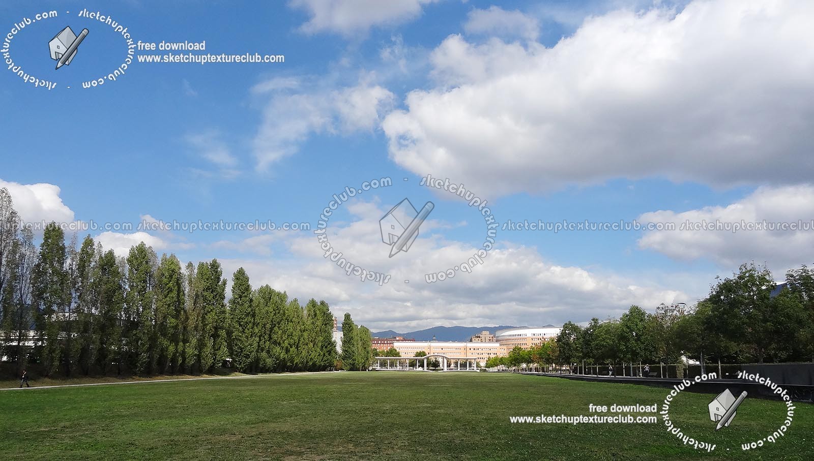 Textures - BACKGROUNDS & LANDSCAPES - CITY & TOWNS - Italy urban area landscape background 19034