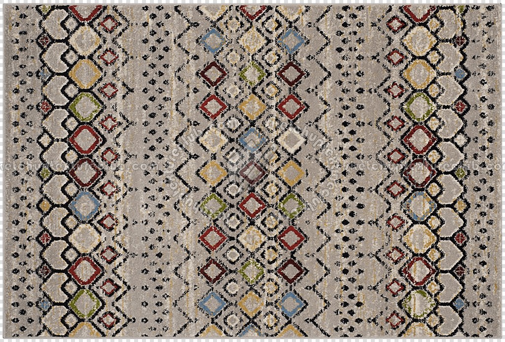 Textures   -   MATERIALS   -   RUGS   -   Patterned rugs  - Contemporarypatterned rug texture 19915