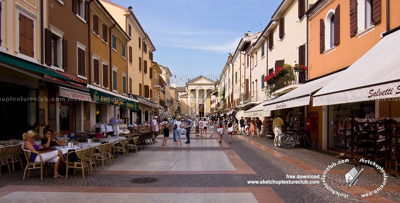 Textures   -   BACKGROUNDS &amp; LANDSCAPES   -   CITY &amp; TOWNS  - Italy urban area landscape background 19035