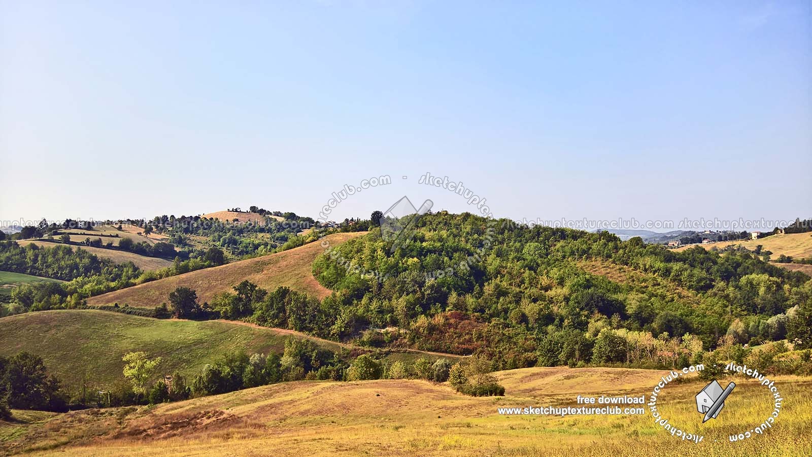 Textures   -   BACKGROUNDS &amp; LANDSCAPES   -   NATURE   -   Countrysides &amp; Hills  - Hills landscape texture 18021