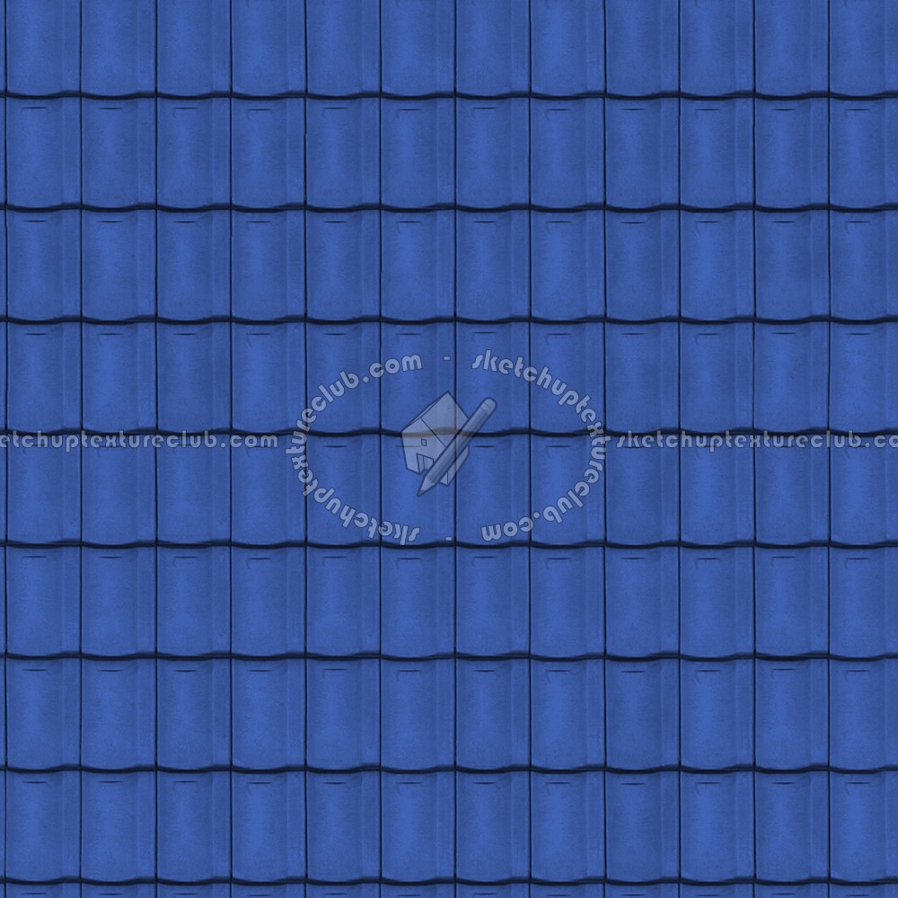 Textures   -   ARCHITECTURE   -   ROOFINGS   -   Clay roofs  - Blue clay roofing Santenay texture seamless 03441 (seamless)