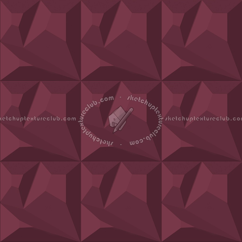 Textures - ARCHITECTURE - DECORATIVE PANELS - 3D Wall panels - Mixed colors - Interior 3D wall panel texture seamless 02818 (seamless)