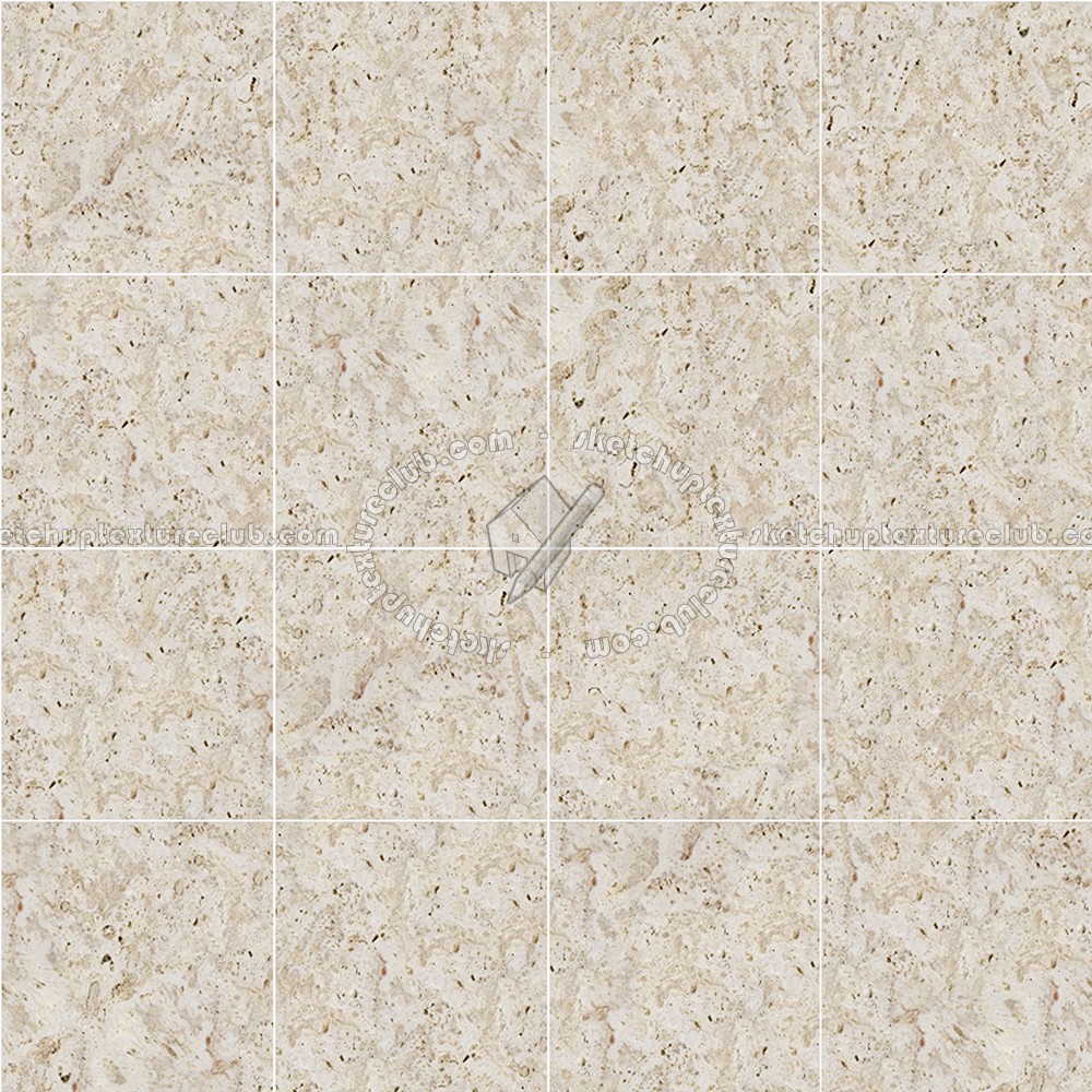 Textures   -   ARCHITECTURE   -   TILES INTERIOR   -   Marble tiles   -   Travertine  - Old roman travertine floor tile texture seamless 14762 (seamless)