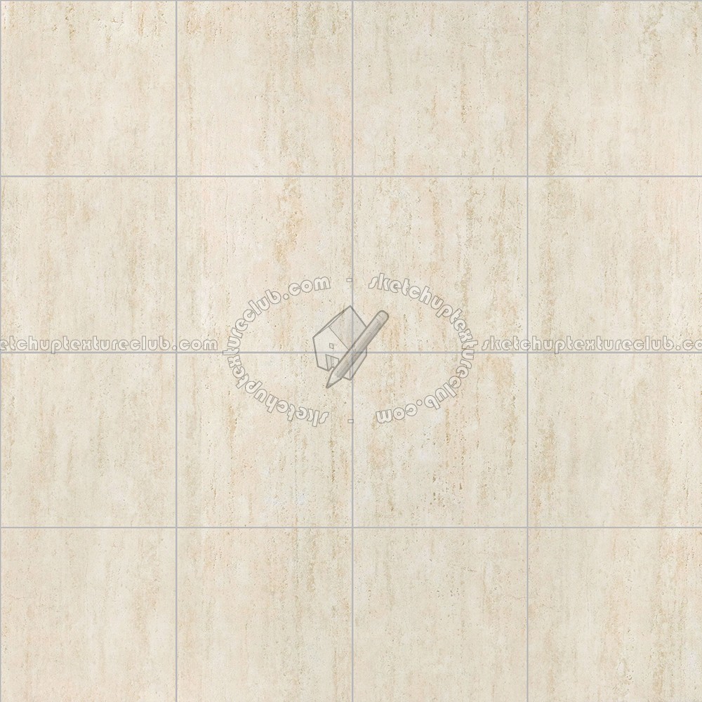 Textures   -   ARCHITECTURE   -   TILES INTERIOR   -   Marble tiles   -   Travertine  - Ligth beige travertine floor tile texture seamless 14764 (seamless)