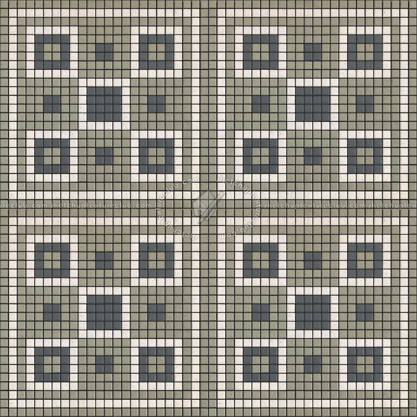 Textures   -   ARCHITECTURE   -   TILES INTERIOR   -   Mosaico   -   Classic format   -   Patterned  - Mosaico patterned tiles texture seamless 15130 (seamless)