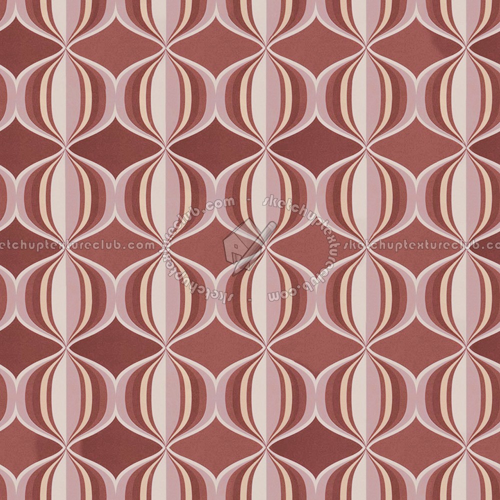 Textures - MATERIALS - WALLPAPER - Geometric patterns - Vintage geometric wallpaper texture seamless 11174 (seamless)