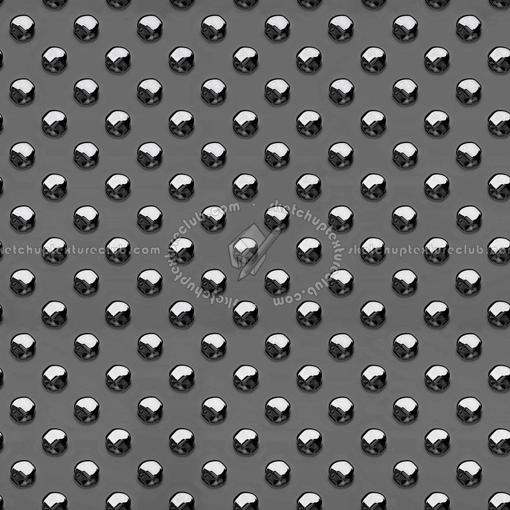 Textures   -   MATERIALS   -   METALS   -   Plates  - Dotted steel metal plate texture seamless 10678 (seamless)