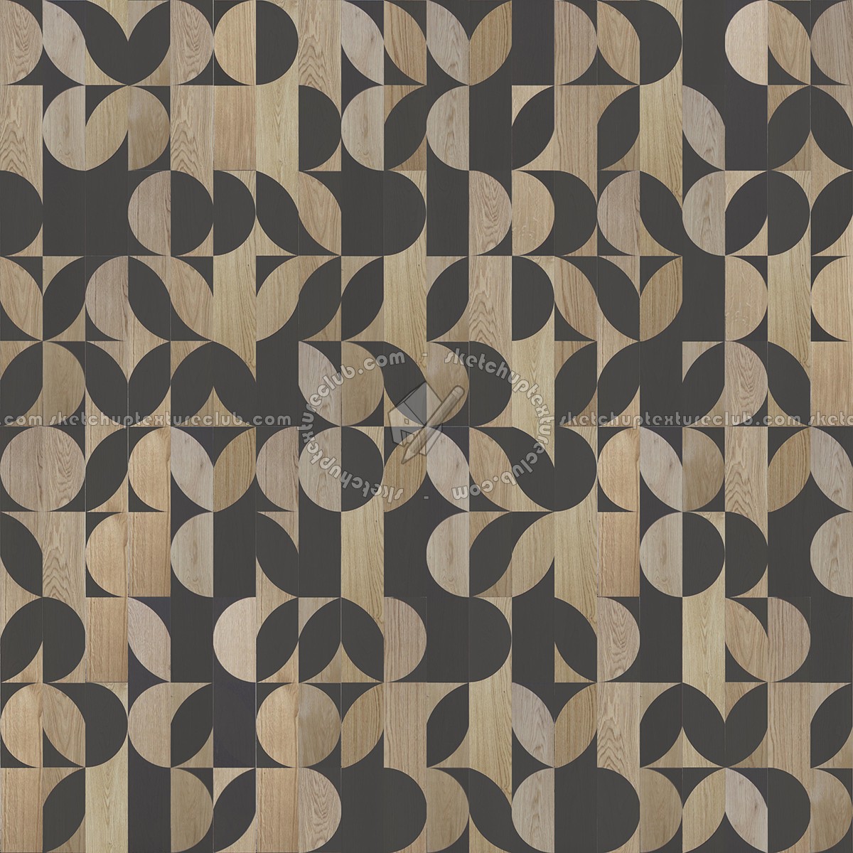Textures   -   ARCHITECTURE   -   WOOD FLOORS   -   Geometric pattern  - Parquet geometric pattern texture seamless 04827 (seamless)