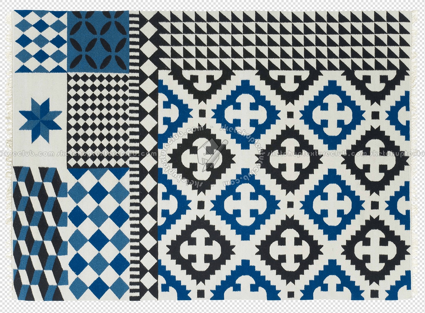 Textures   -   MATERIALS   -   RUGS   -   Patterned rugs  - Contemporary patterned rug texture 20044