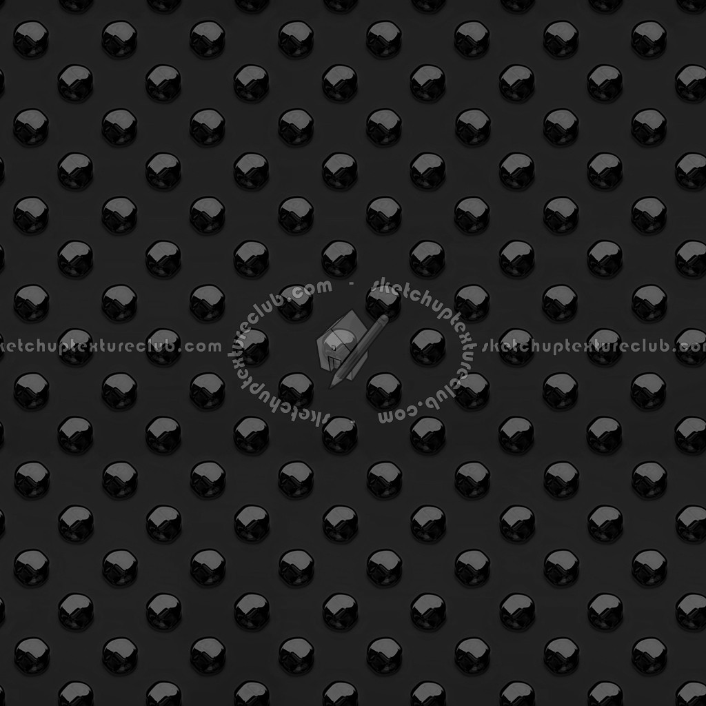 Textures - MATERIALS - METALS - Plates - Dotted black metal plate texture seamless 10679 (seamless)