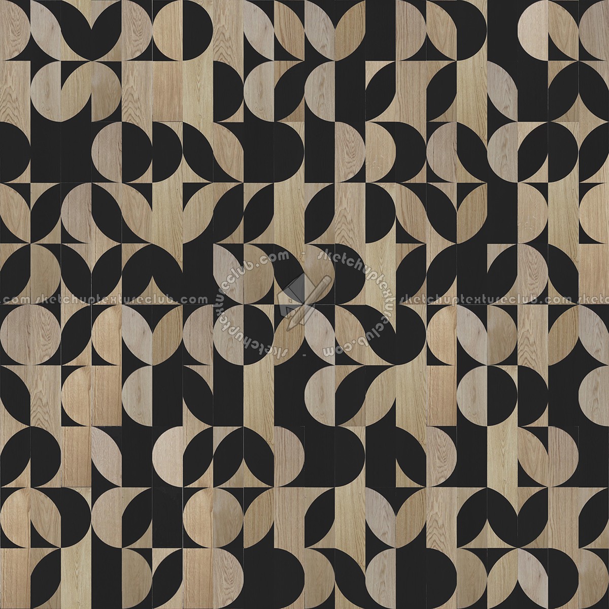 Textures   -   ARCHITECTURE   -   WOOD FLOORS   -   Geometric pattern  - Parquet geometric pattern texture seamless 04828 (seamless)