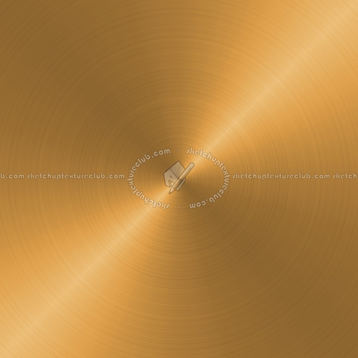 Textures   -   MATERIALS   -   METALS   -   Brushed metals  - Circular brushed gold metal texture 09911