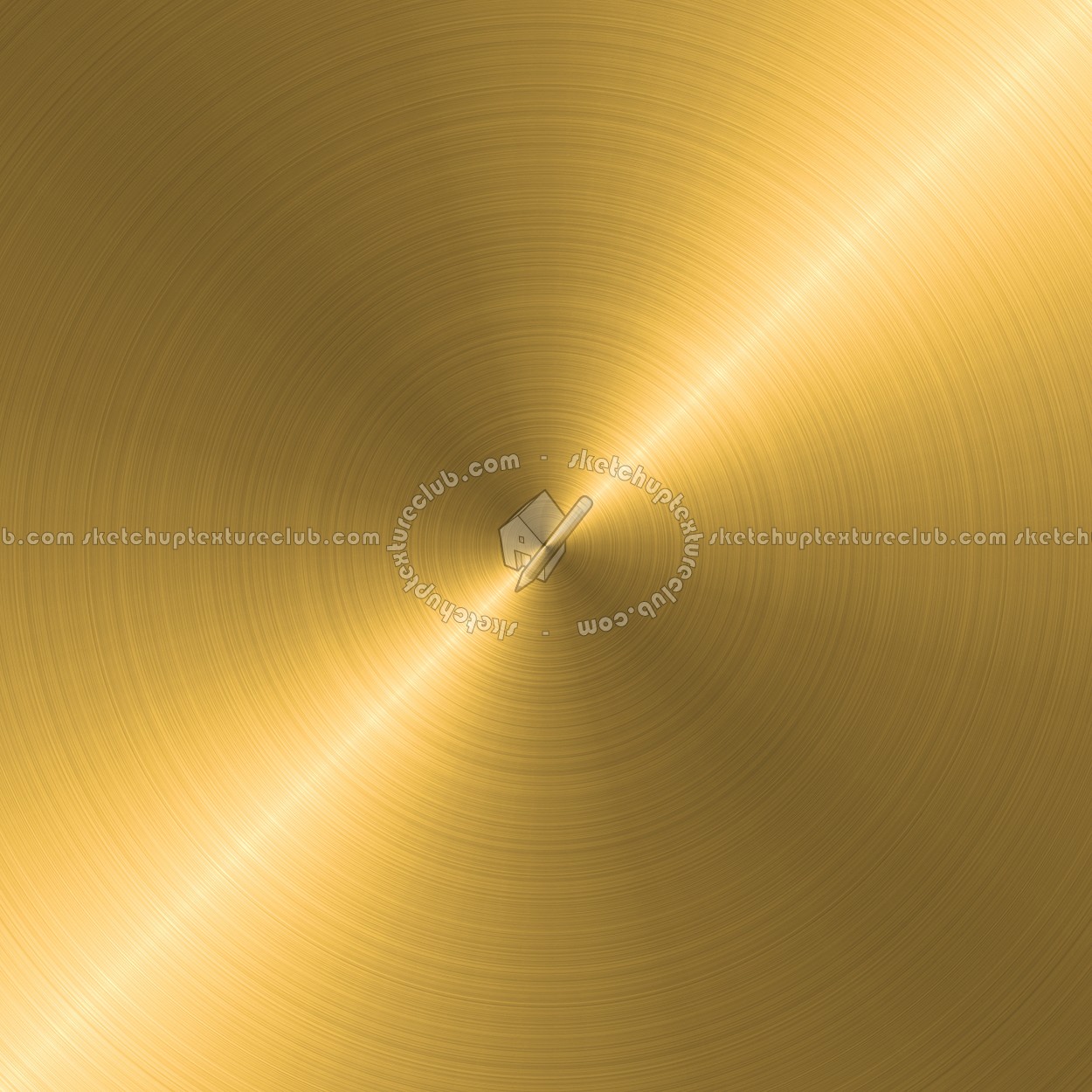 Textures   -   MATERIALS   -   METALS   -   Brushed metals  - Circular brushed gold metal texture 09912