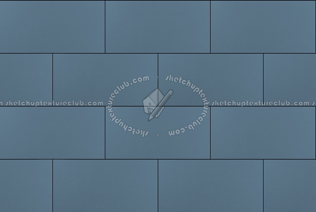 Textures   -   MATERIALS   -   METALS   -   Facades claddings  - Light blue metal facade cladding texture seamless 10207 (seamless)