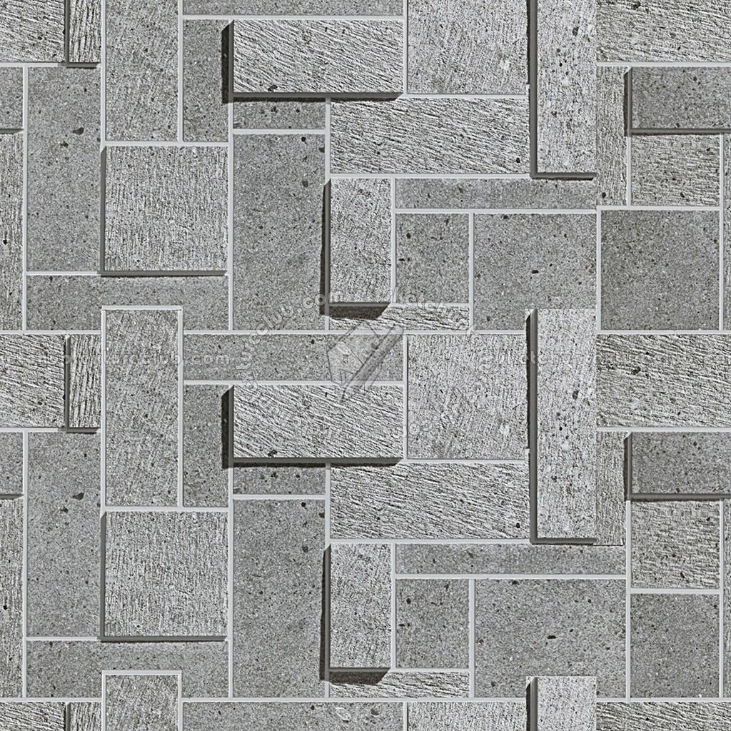 Wall cladding stone modern architecture texture seamless 07845