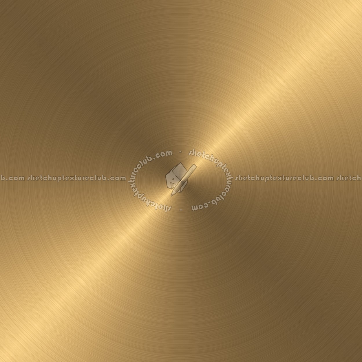Textures   -   MATERIALS   -   METALS   -   Brushed metals  - Circular brushed gold metal texture 09913
