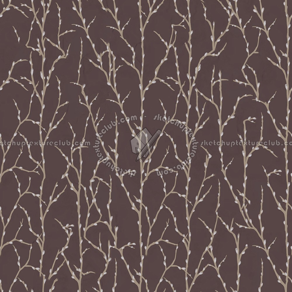Textures - MATERIALS - WALLPAPER - various patterns - Twigs background wallpaper texture seamless 12228 (seamless)
