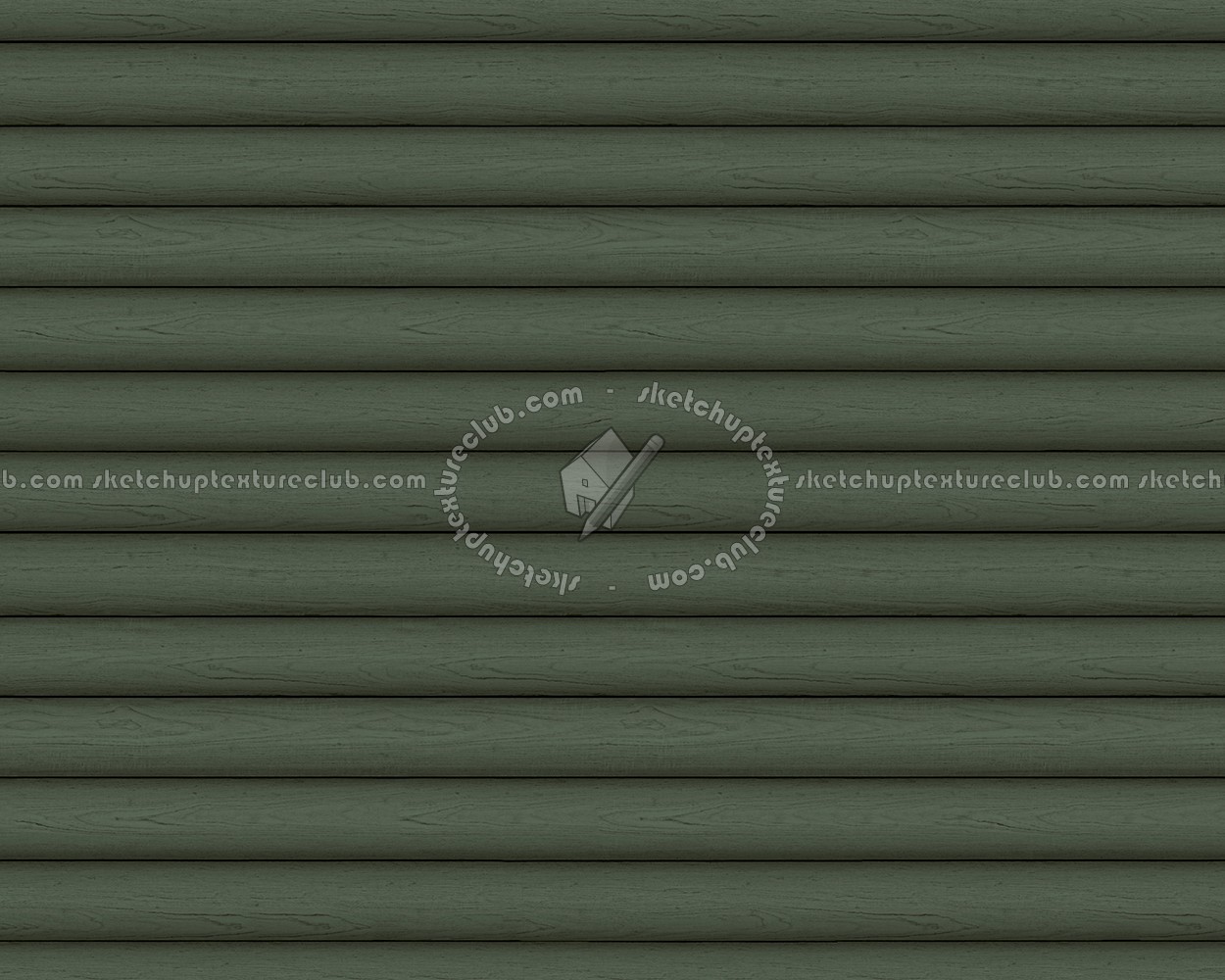 Textures - ARCHITECTURE - WOOD PLANKS - Wood fence - Forest green painted wood fence texture seamless 09492 (seamless)