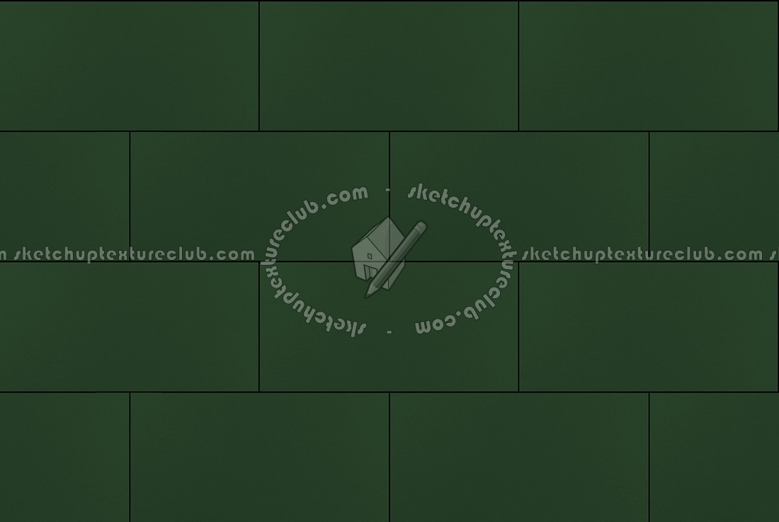 Textures - MATERIALS - METALS - Facades claddings - Green metal facade cladding texture seamless 10210 (seamless)