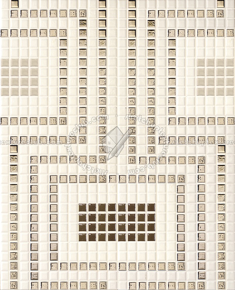 Textures - ARCHITECTURE - TILES INTERIOR - Mosaico - Mixed format - Mosaico patterned tiles texture seamless 1 15645 (seamless)