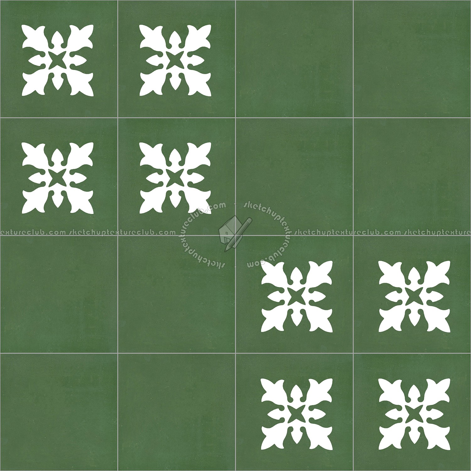 Textures   -   ARCHITECTURE   -   TILES INTERIOR   -   Cement - Encaustic   -   Encaustic  - Traditional encaustic cement ornate tile texture seamless 13546 (seamless)