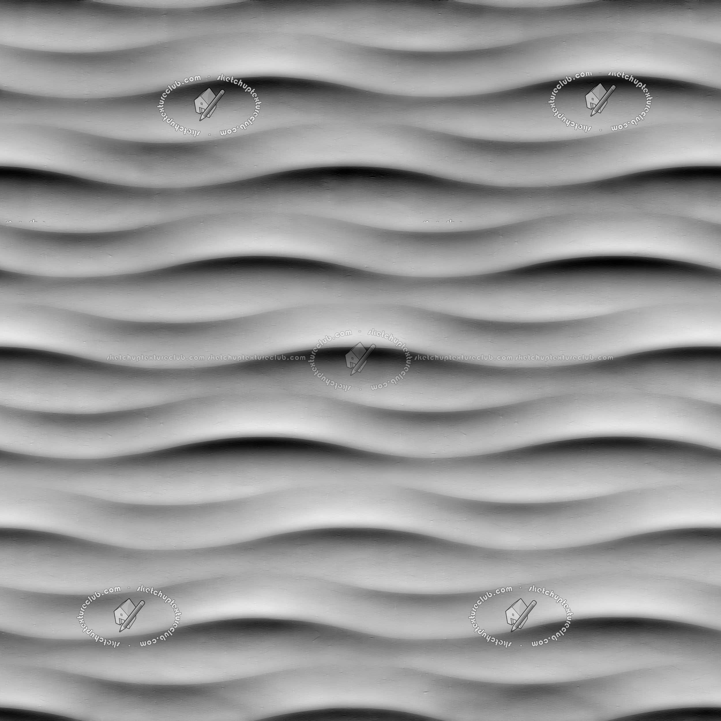 Textures - ARCHITECTURE - STONES WALLS - Claddings stone - Interior - Incised stone for interior texture seamless 20550 - Displacement