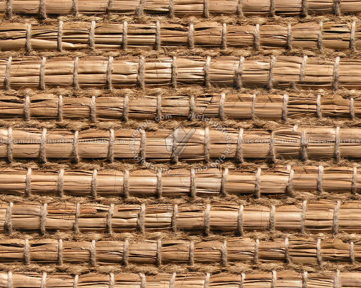 Textures   -   NATURE ELEMENTS   -   RATTAN &amp; WICKER  - Rattan matting texture seamless 12583 (seamless)